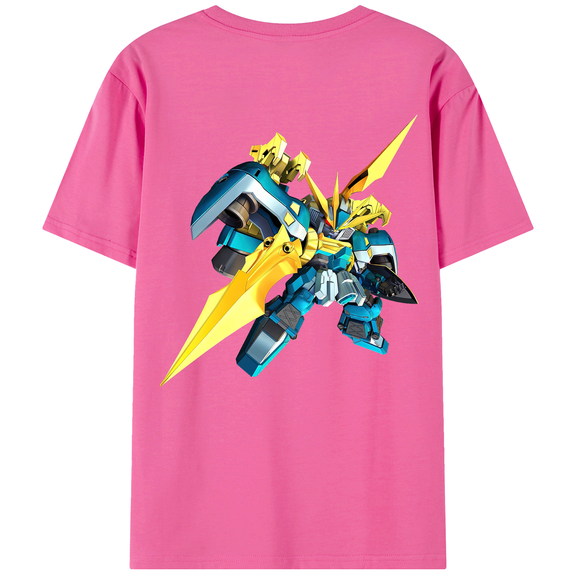 （画像用） 機動戦士ガンダム Mobile Suit Gundam レディース半袖Tシャツ(バックプリント)
